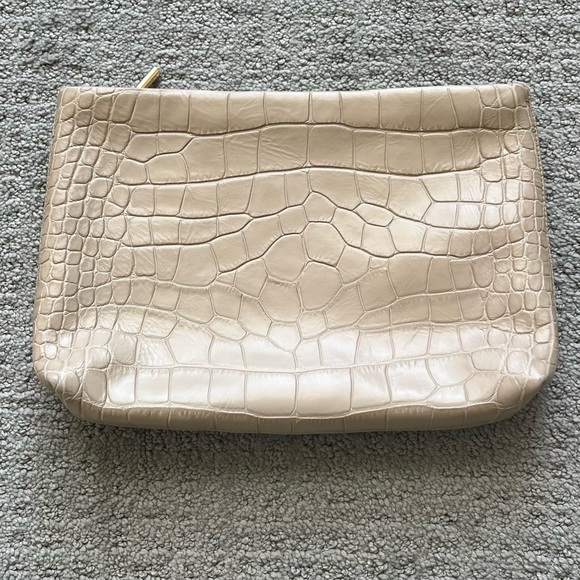 CUYANA Small Zipper Pouch (Croco) - Picture 2 of 5